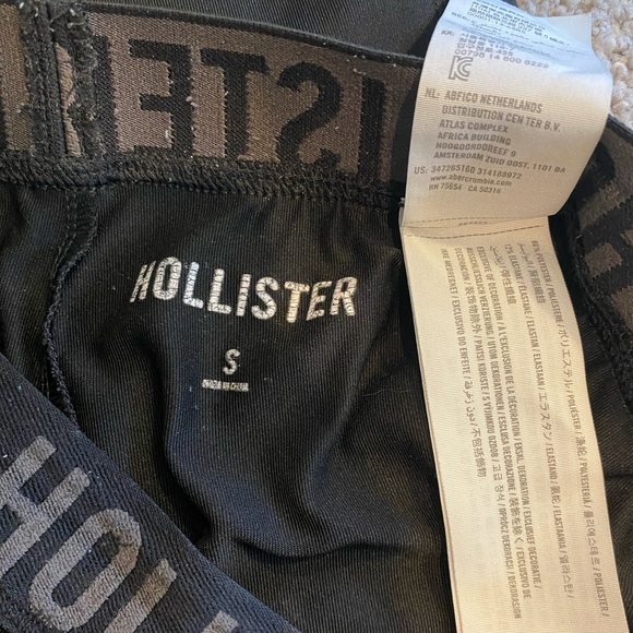 Black Hollister Leggings, Small - Picture 3 of 5